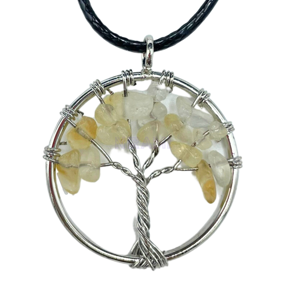 Cornalina - Colgante Árbol de la Vida 