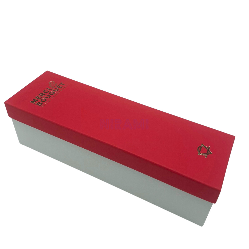 Rosas Rojas Clásicas Caja Regalo Larga Flores Jabón