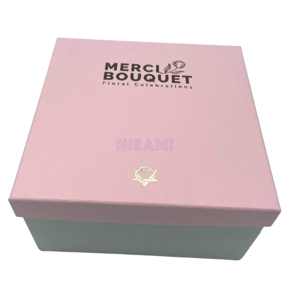 Bendiciones Bebe Rosas Caja Regalo Cuadrada Flores Jabón