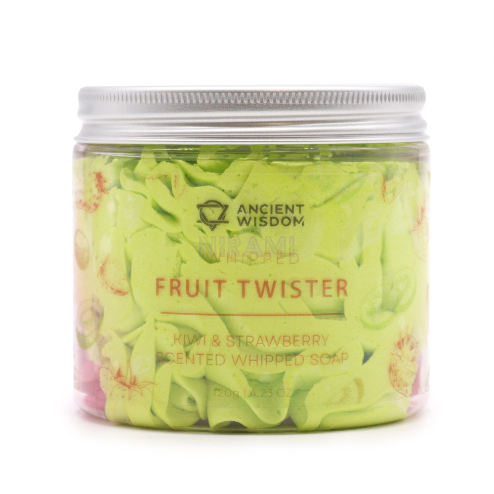 Fresa y Kiwi Jabón de Crema Batida 120g