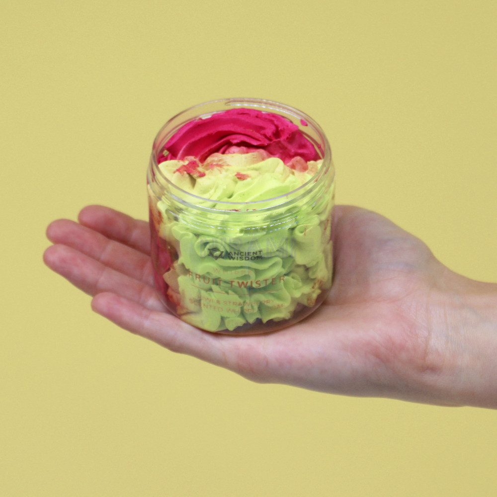 Fresa y Kiwi Jabón de Crema Batida 120g