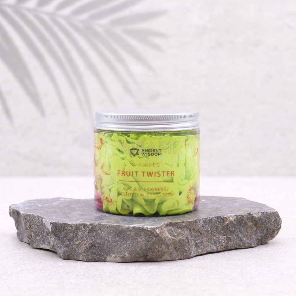 Fresa y Kiwi Jabón de Crema Batida 120g