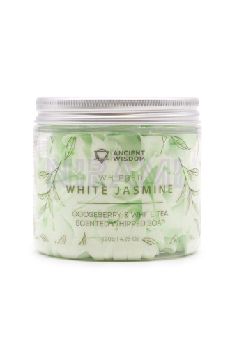 Grosella Espinosa y Té Blanco jabón de Crema Batida 120g
