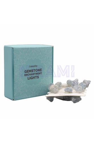 Luces de encanto gemas: Celestita