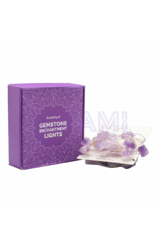 Luces de encanto gemas: amatista