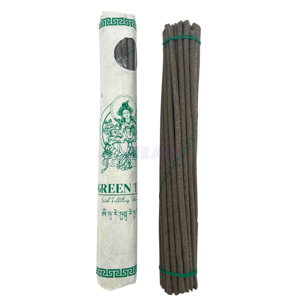 Green Tara - Rolled Pack of 30 Premium Tibetan Incense 