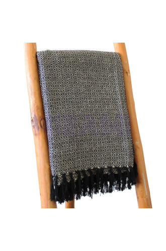 Mantas Boho Comfort - 125x150cm - Carbón