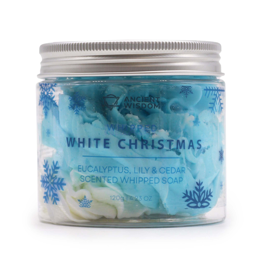 Navidad Blanca Jabón Nata Montada 120g