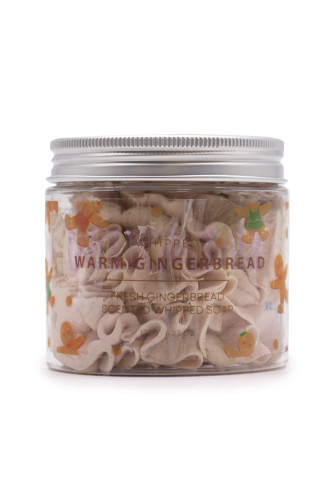 Pan de jengibre caliente jabón de crema batida 120 g