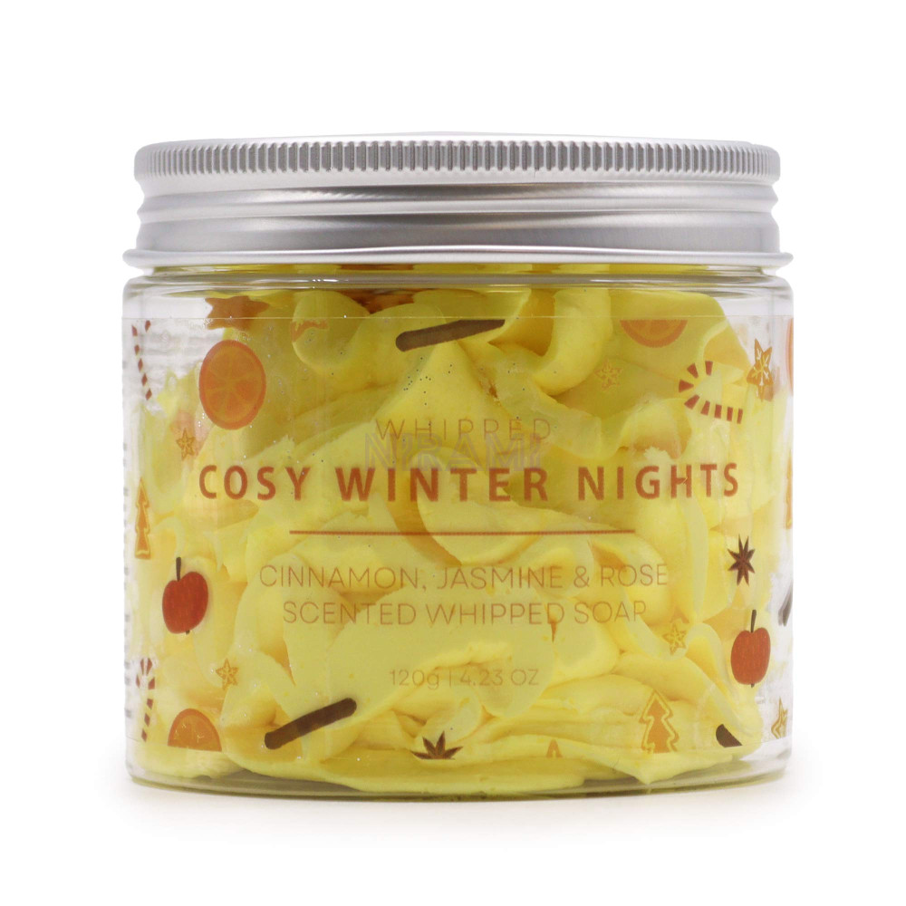 Acogedoras noches de invierno Jabón Crema Batida 120g