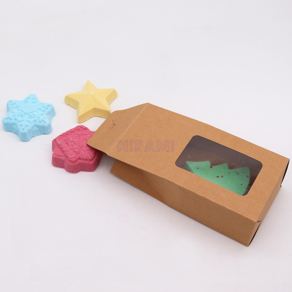 Paquete regalo bombas baño navideñas Lista de deseos