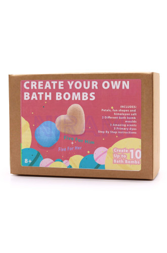 Kit de bombas de baño - Rosa y chicle