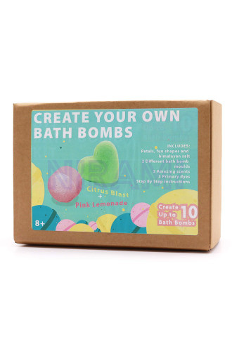 Kit de bombas de baño: limonada rosa y explosión de cítricos