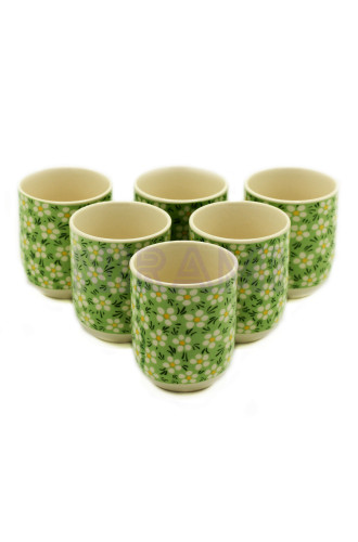 Tazas de te - Verde Margarita