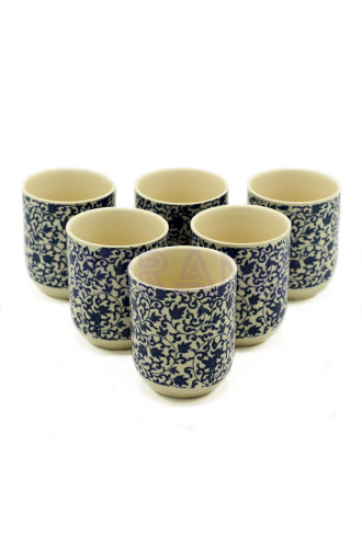 Tazas de te - Diseño azul