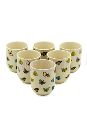 Tazas de te - Mariposa