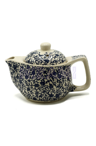Tetera pequeña - Diseño azul