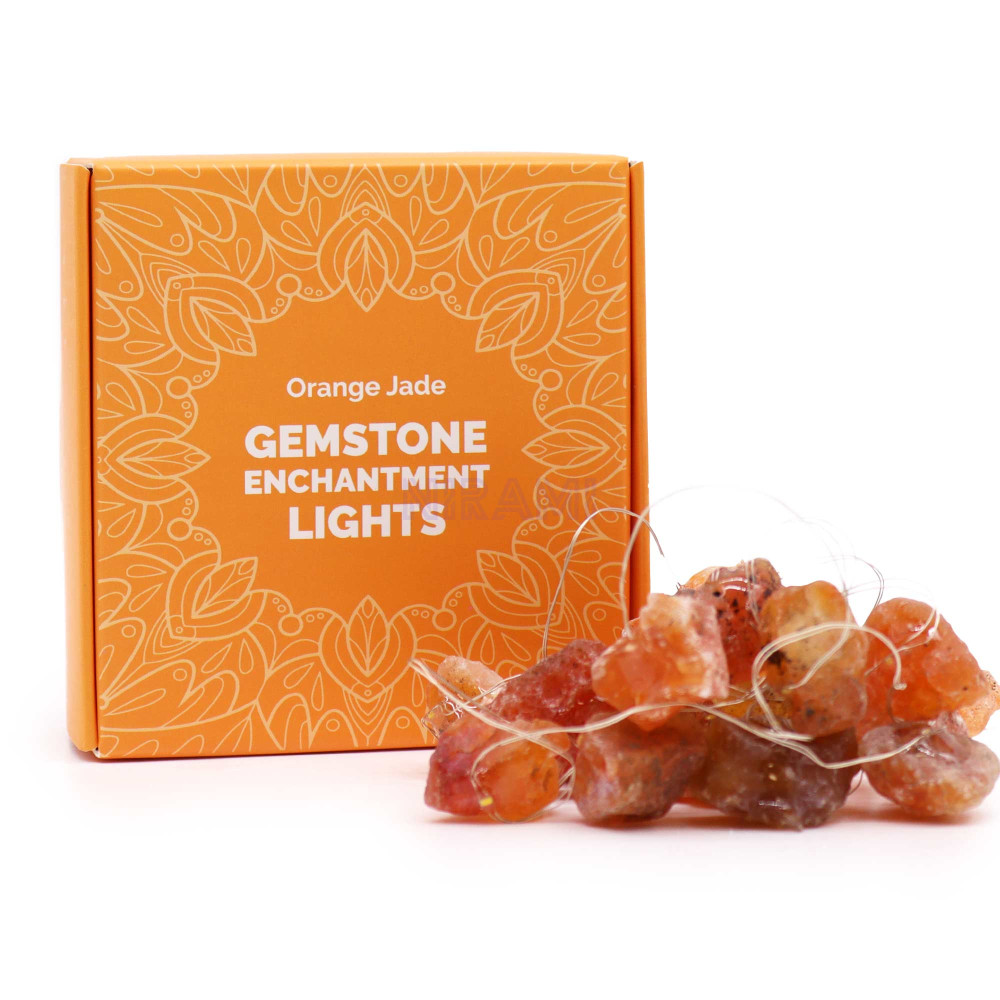 Luces de encanto gemas: Jade Naranja