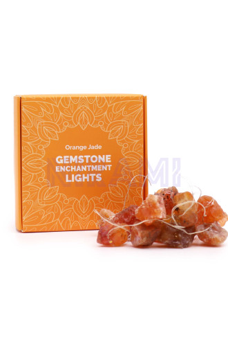 Luces de encanto gemas: Jade Naranja