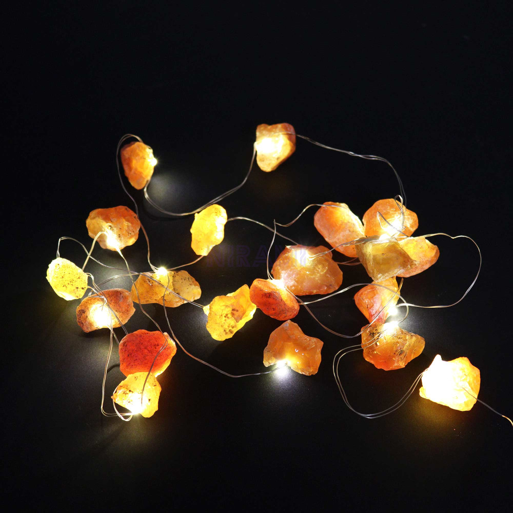 Luces de encanto gemas: Jade Naranja