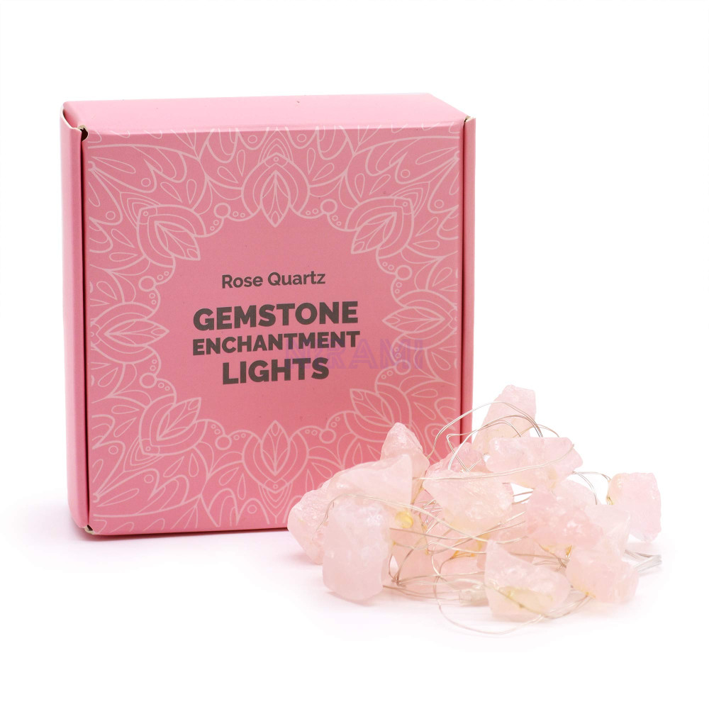 Luces de encanto gemas: Cuarzo rosa
