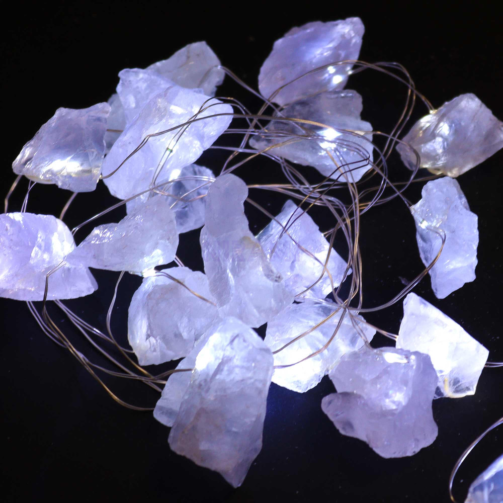 Luces de encanto gemas: Cuarzo de roca