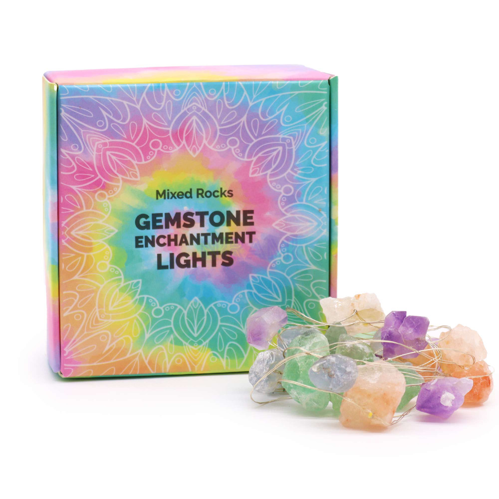 Luces de encanto gemas: Rocas mixtas