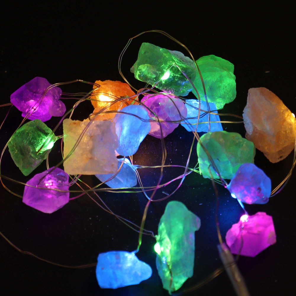 Luces de encanto gemas: Rocas mixtas