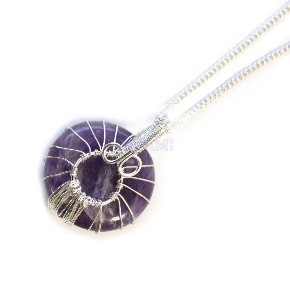 Collar Árbol de la Vida - Amatista