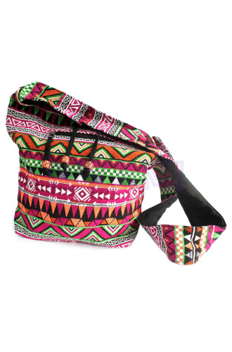 Tejido Jacquard - Mochila peq. Rosada