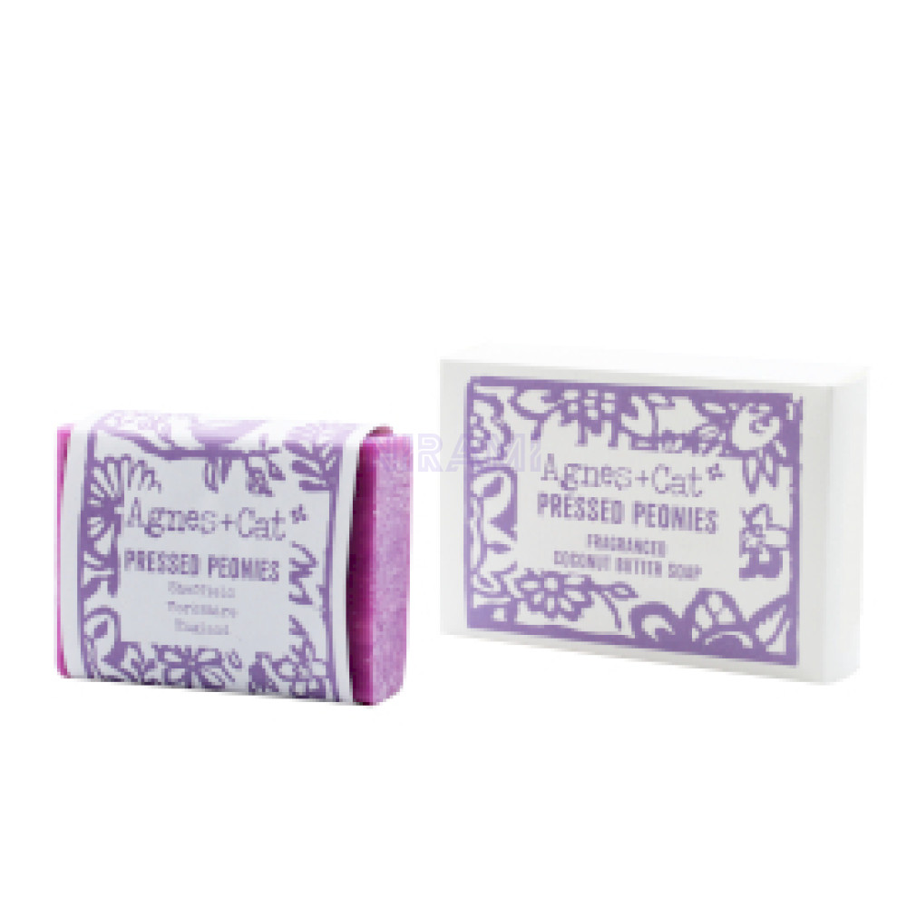 Agnes+Cat Handmade Soaps - Pressed Peonies