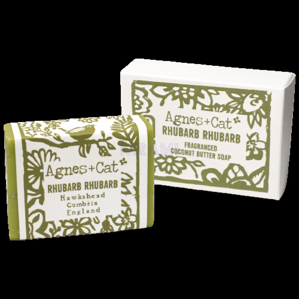 Agnes+Cat Handmade Soaps - Rhubarb