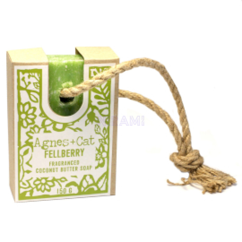 Agnes+Cat Premium Handmade Soaps with Cord - Fellberry