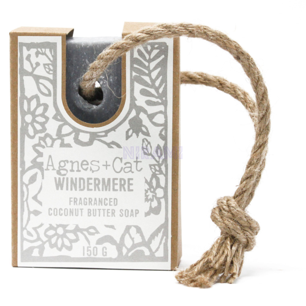 Jabones Artesanales Premium Agnes+Cat con Cordón - Winderemere