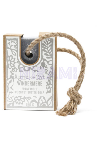 Jabones Artesanales Premium Agnes+Cat con Cordón - Winderemere