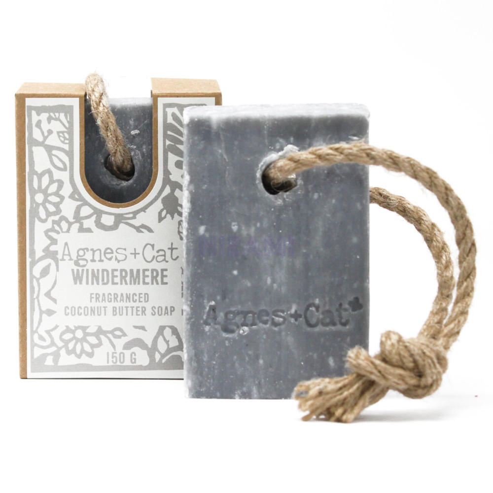 Jabones Artesanales Premium Agnes+Cat con Cordón - Winderemere