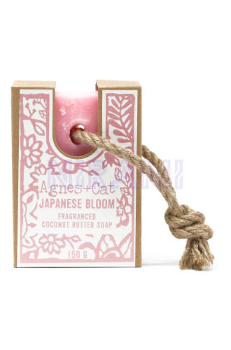 Agnes+Cat Premium Handmade Soaps with Cord - Janonese Bloom