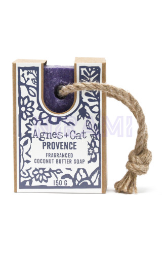 Jabones Artesanales Premium Agnes+Cat con Cordón - Provenzal