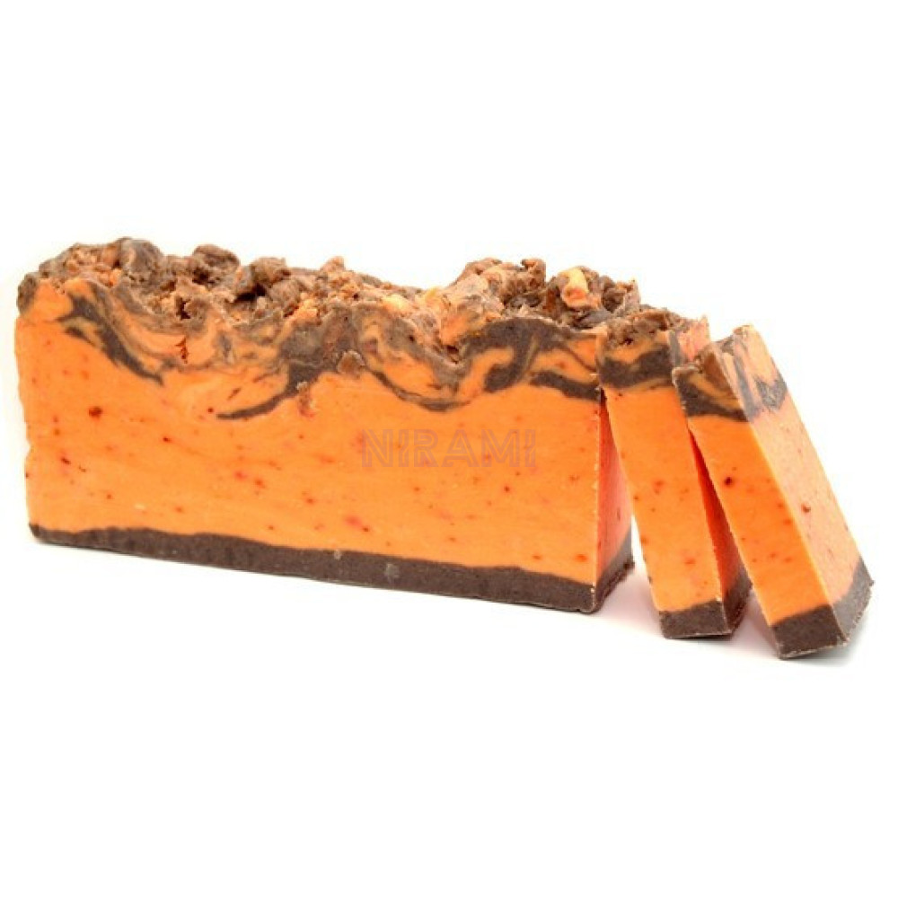 Barra Jabon Artesanal con Canela y Naranja - 1,250Kg  