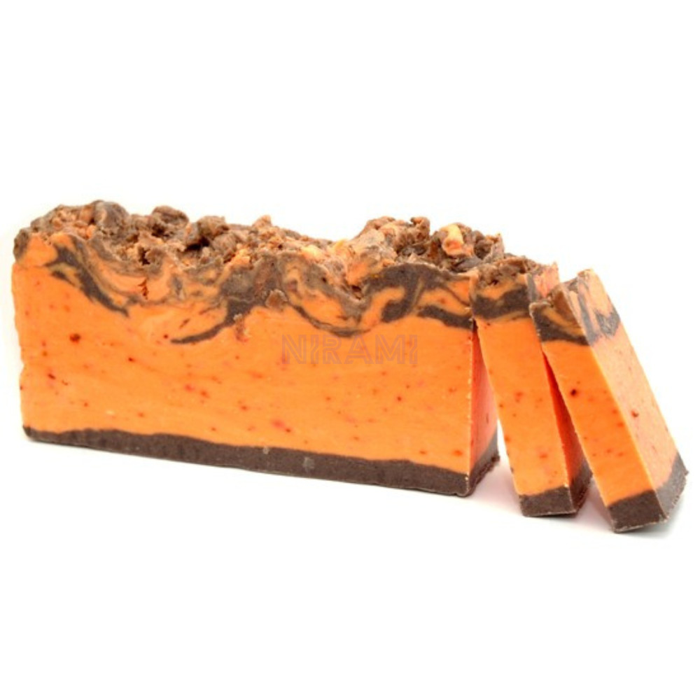 Barra Jabon Artesanal con Canela y Naranja - 1,250Kg  