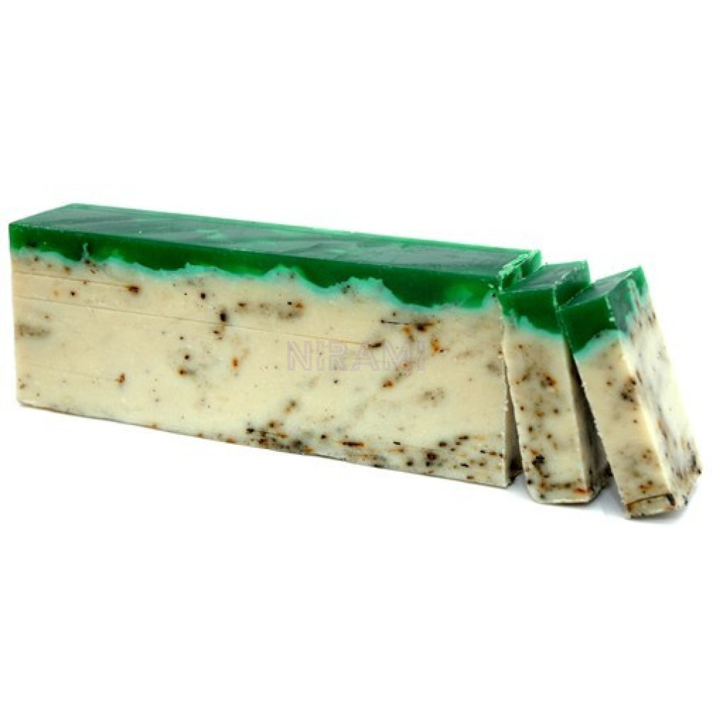Barra Jabon Artesanal con Té verde - 1,250Kg
