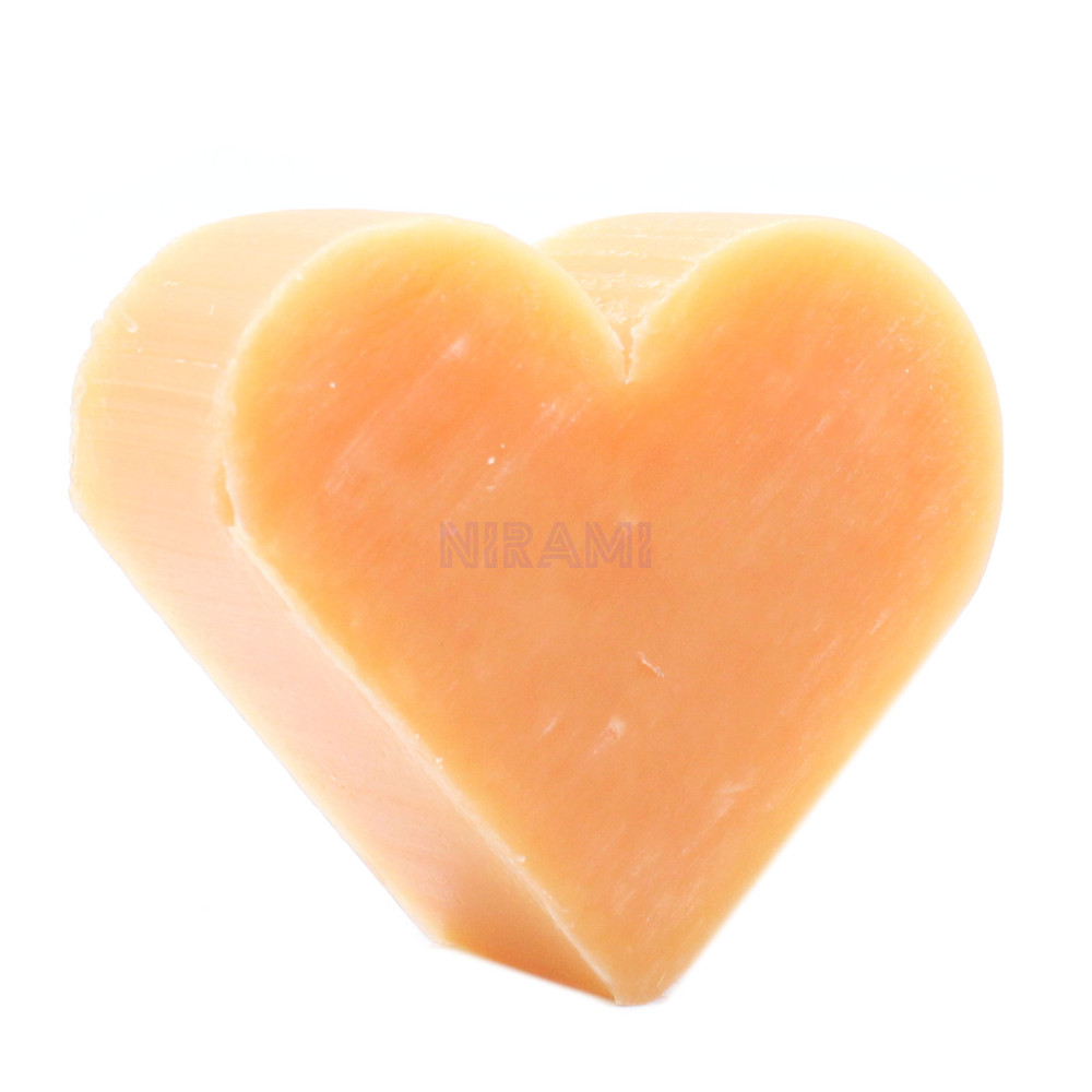 Jaboncito para Invitados Corazon - Naranja y Jengibre
