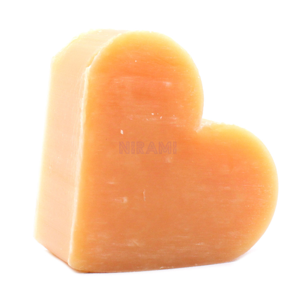 Jaboncito para Invitados Corazon - Naranja y Jengibre