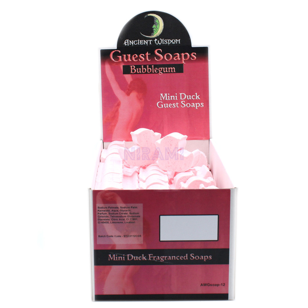 Jabóncito para Invitados Pato Rosa - Chicle