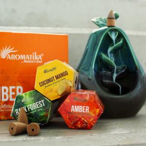Backflow incense cones