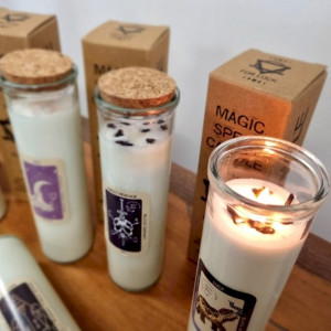 Velas de soja hechizos 