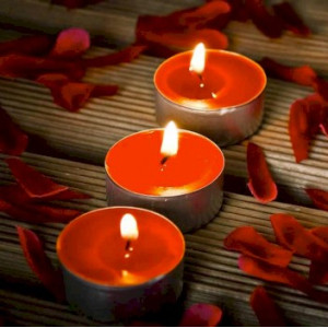 Velas de parafina 