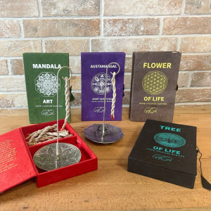 Rope Incense Gift Set with Holder